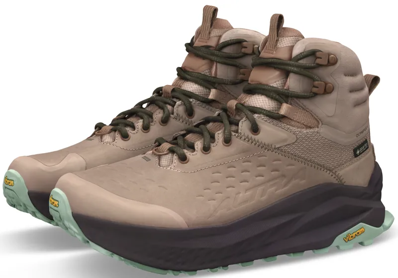 Altra Womens Olympus 6 Hike Mid GTX Boots - Tan-8