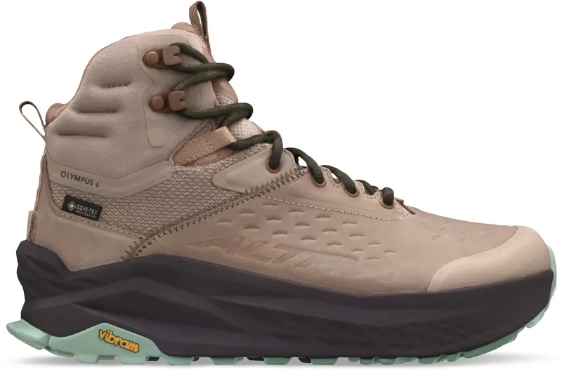 Altra Womens Olympus 6 Hike Mid GTX Boots - Tan