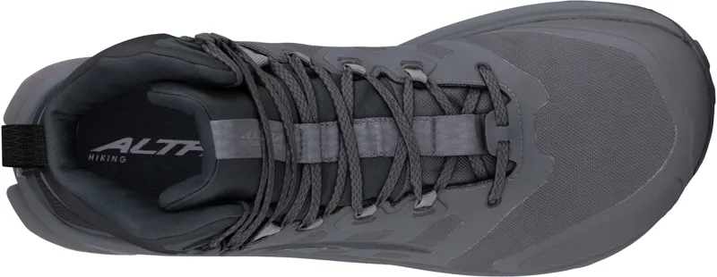 Altra Mens Lone Peak 9 Waterproof Mid Boots - Black-Gray-4