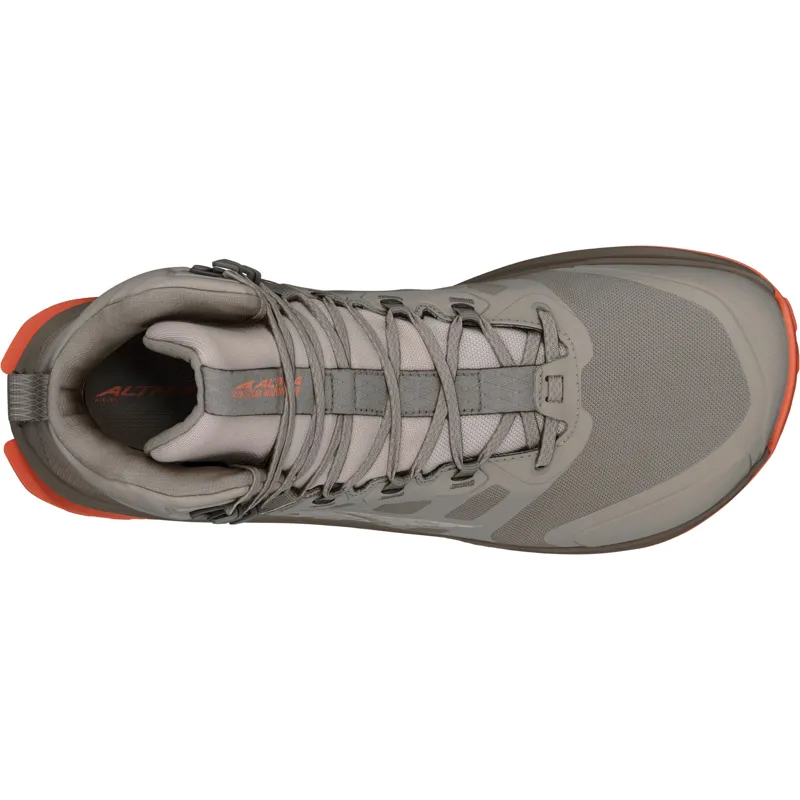 Altra Mens Lone Peak 9 Waterproof Mid Boots - Brown-Taupe-4