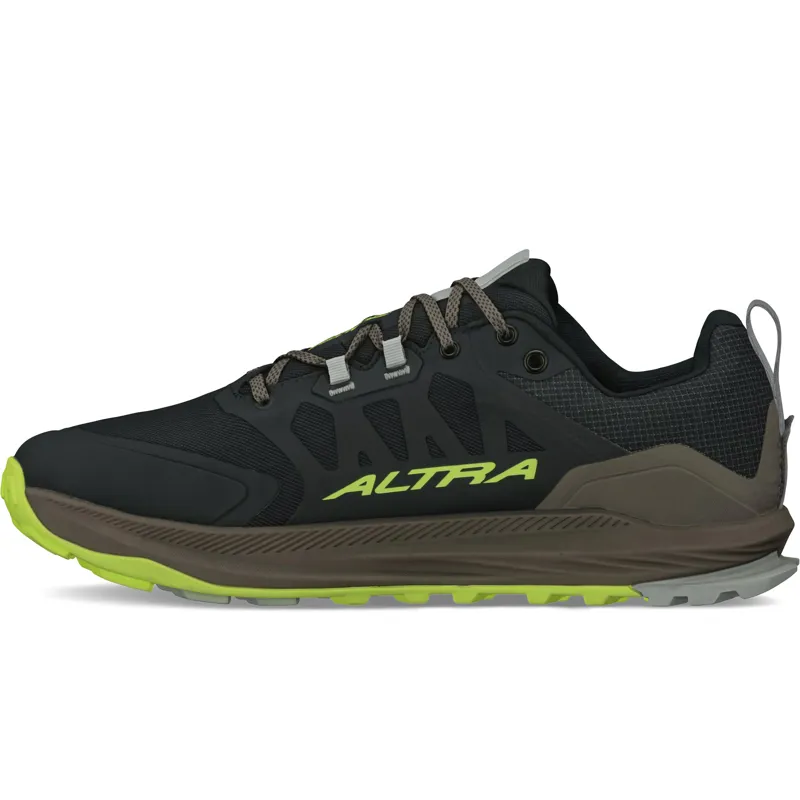 Altra Mens Lone Peak 9 Waterproof Low Trail Shoes - Lime-Black-3