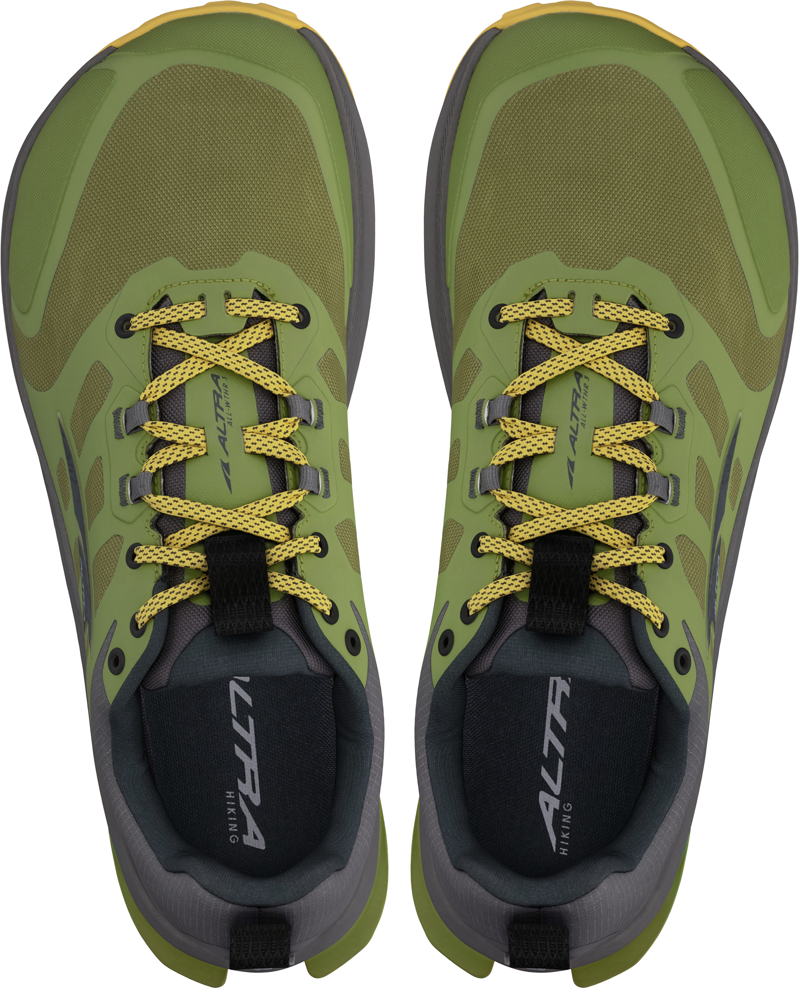 Altra Mens Lone Peak 9 Waterproof Low Trail Shoes - Dusty Olive-9