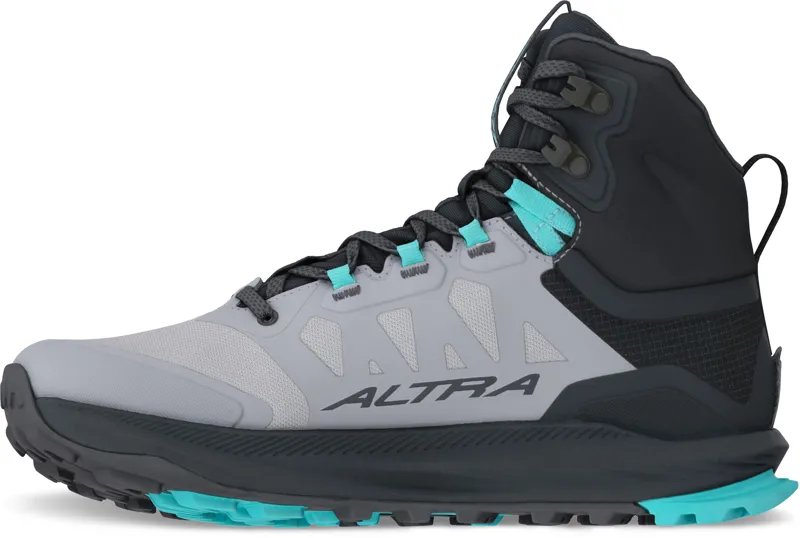 Altra Womens Lone Peak 9 Waterproof Mid Boots - Black-Gray-3