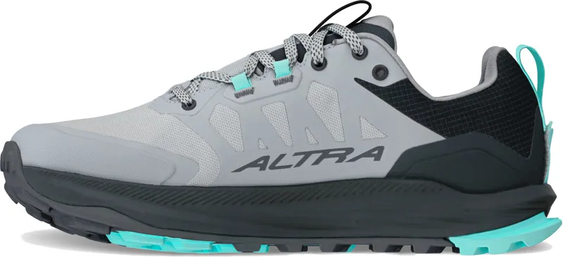 Altra Womens Lone Peak 9 Waterproof Low Trail Shoes - Black-Gray-3