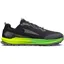 Altra Mens Lone Peak 9+ Trail Shoes - Black-Dark Gull Grey-Green Gecko