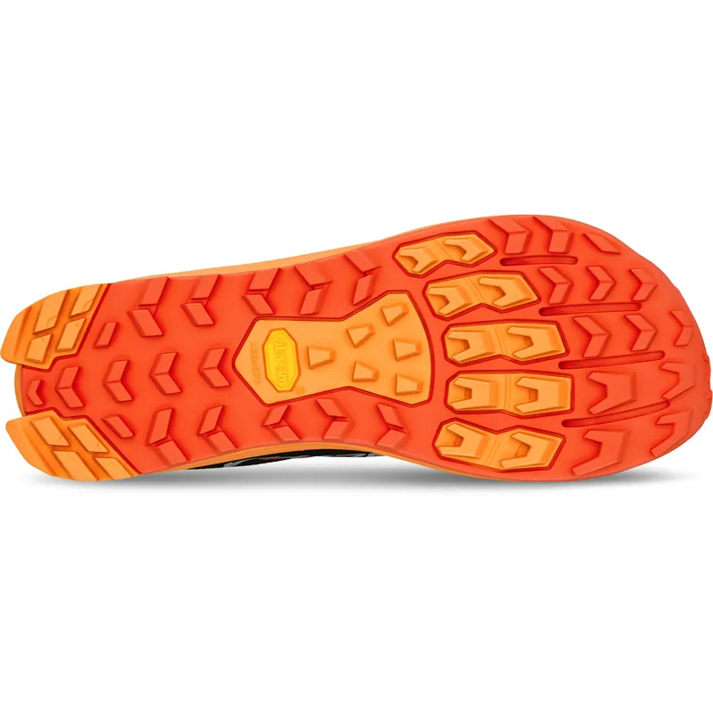 Altra Mens Lone Peak 9+ Trail Shoes - Black-Orange-8