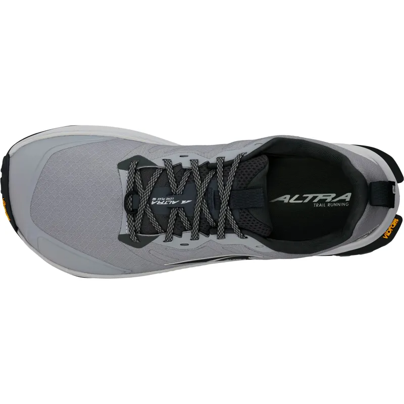 Altra Mens Lone Peak 9+ Trail Shoes - Gray-5