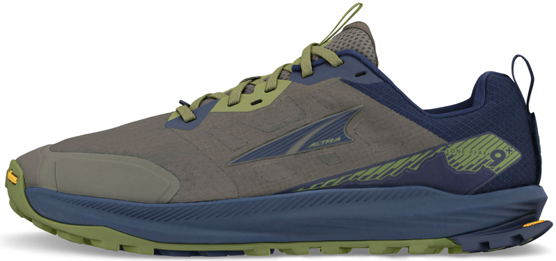 Altra Mens Lone Peak 9+ Trail Shoes - Dusty Olive-1