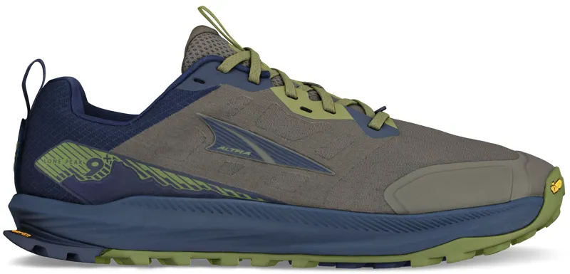 Altra Mens Lone Peak 9+ Trail Shoes - Dusty Olive