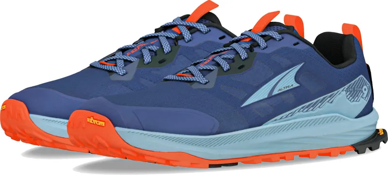 Altra Mens Lone Peak 9+ Trail Shoes - Navy-7