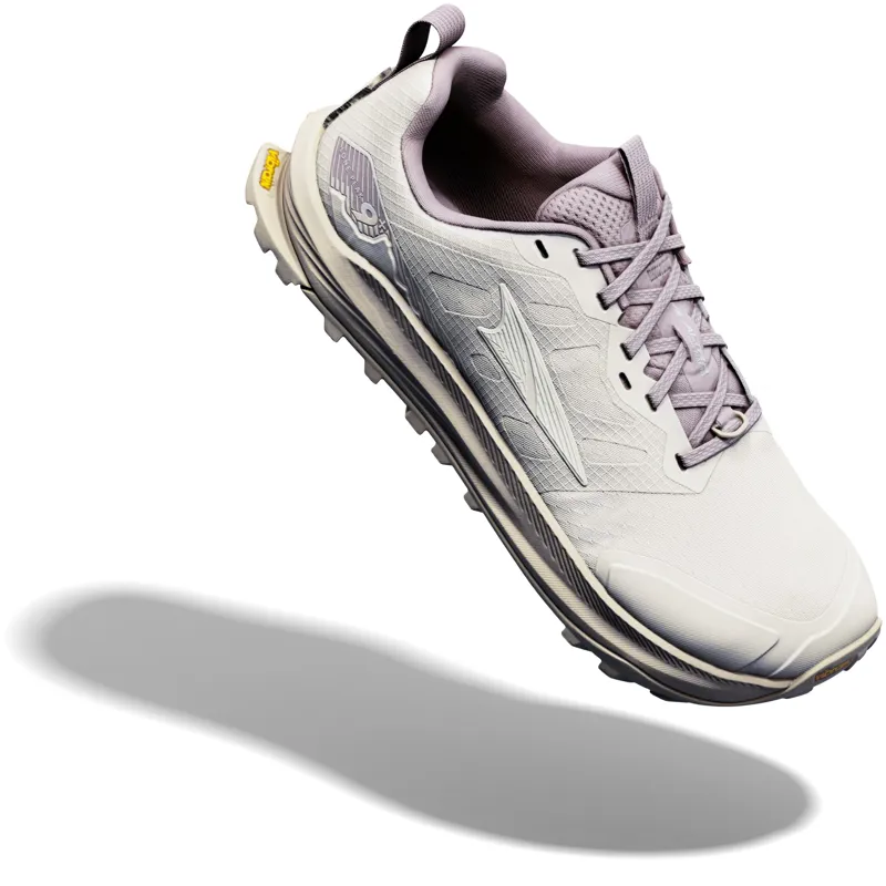 Altra Womens Lone Peak 9+ Trail Shoes - Perfectly Pale-Pearl-Bark-4