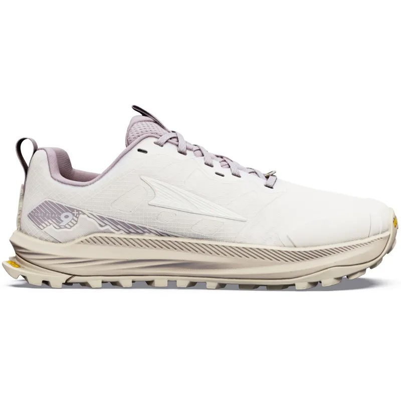 Altra Womens Lone Peak 9+ Trail Shoes - Perfectly Pale-Pearl-Bark