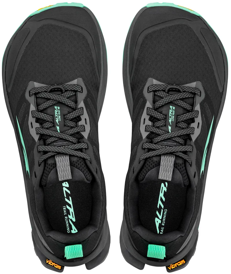 Altra Womens Lone Peak 9+ Trail Shoes - Teal-Black-7