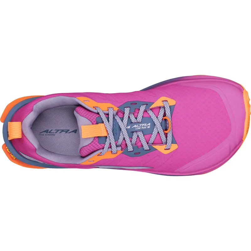 Altra Womens Lone Peak 9+ Trail Shoes - Raspberry-4
