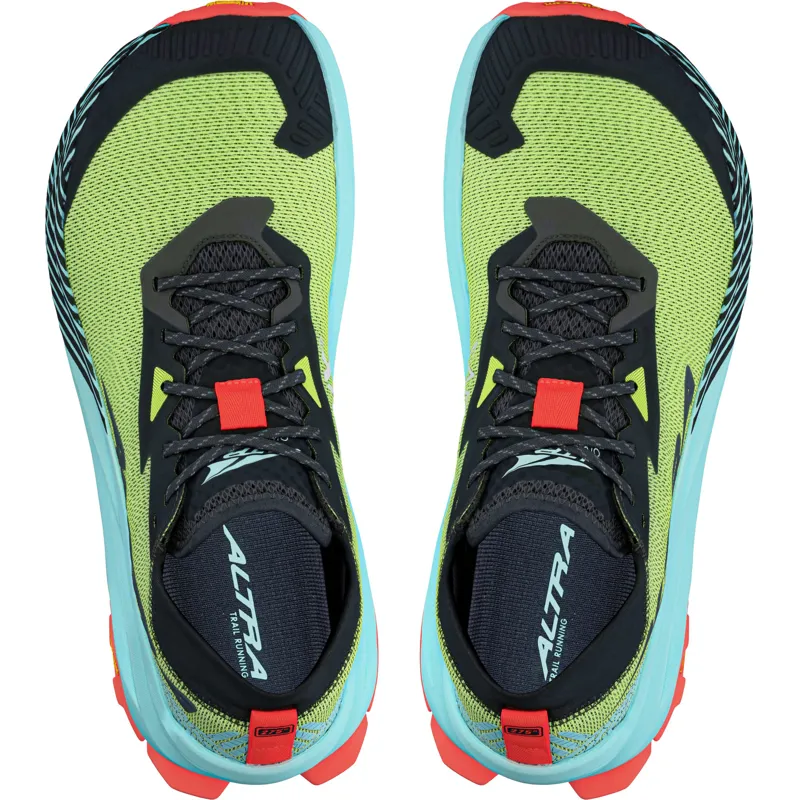 Altra Mens Olympus 275 Shoes - Black-Yellow-9