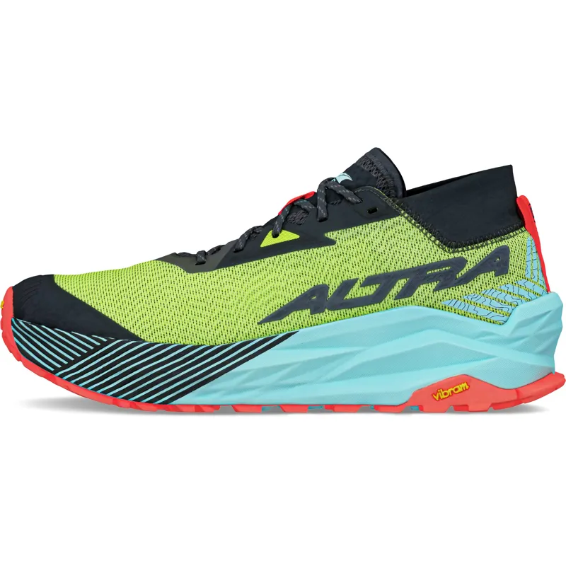Altra Mens Olympus 275 Shoes - Black-Yellow-1