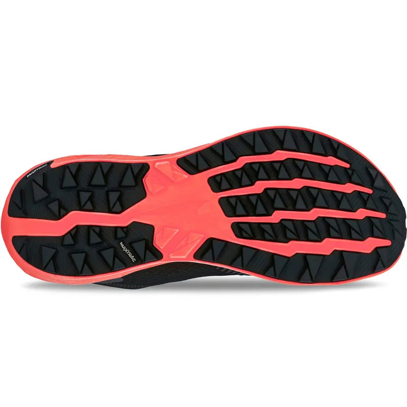 Altra Mens Experience Wild 2 Shoes - Coral-Black-6