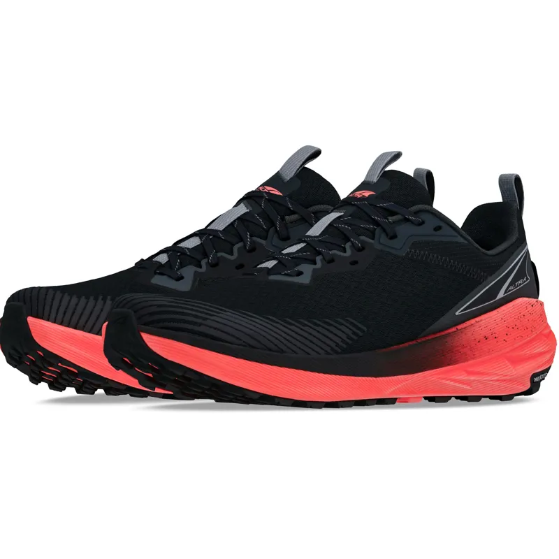 Altra Mens Experience Wild 2 Shoes - Coral-Black-8