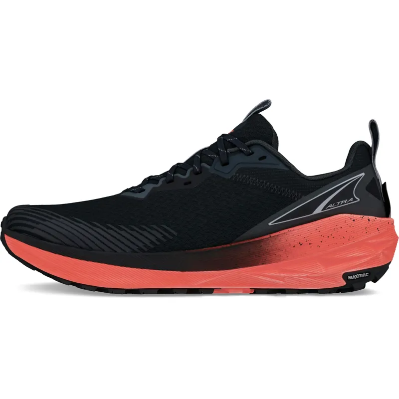 Altra Mens Experience Wild 2 Shoes - Coral-Black-1