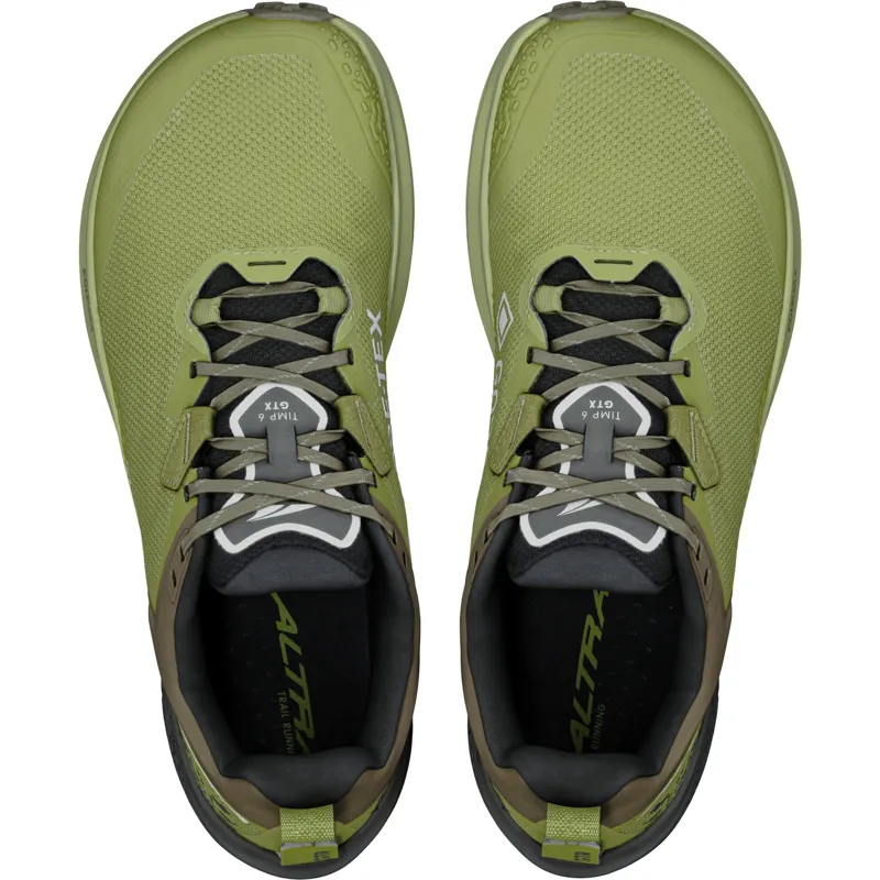 Altra Mens Timp 6 GTX Trail Shoes - Iguana-Silver-Tarmac-4