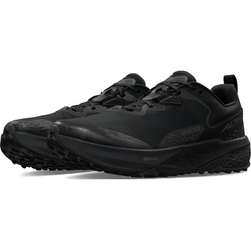Altra Mens Timp 6 GTX Trail Shoes - Black-Black-6
