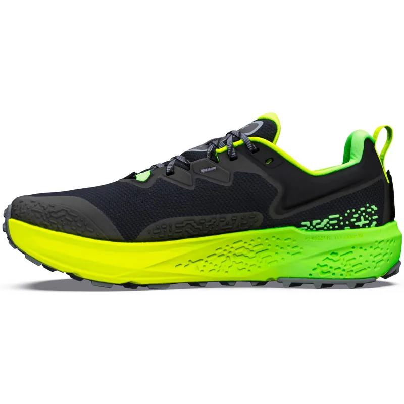 Altra Mens Timp 6 Trail Shoes - Black-Turbulence-Green Gecko-2