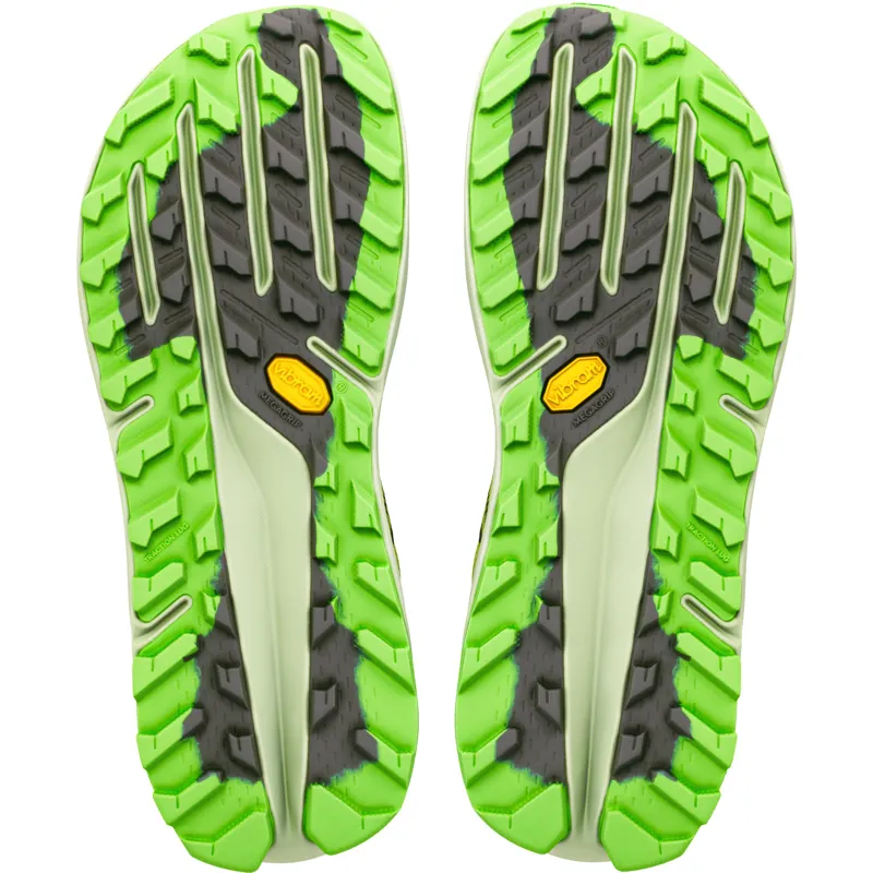 Altra Mens Olympus 7 Trail Shoes - Wild Lime-Black-Lime Cream-5