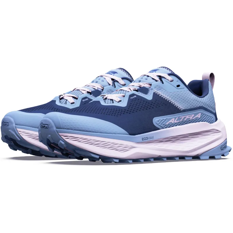 Altra Womens Olympus 7 Trail Shoes - Rain Washed-Ocena-Orchid Ice-2