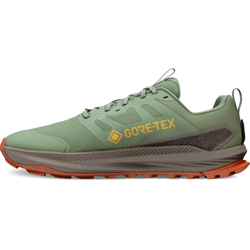 Altra Mens Lone Peak 9 + GTX Trail Shoes - Dusty Olive-3