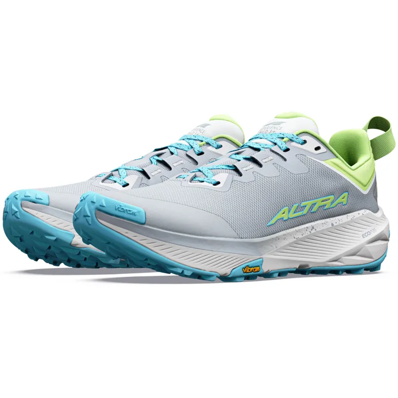 Altra Womens Experience Wild 3+ Trail Shoes - High Rise-Sharp Green-B-2