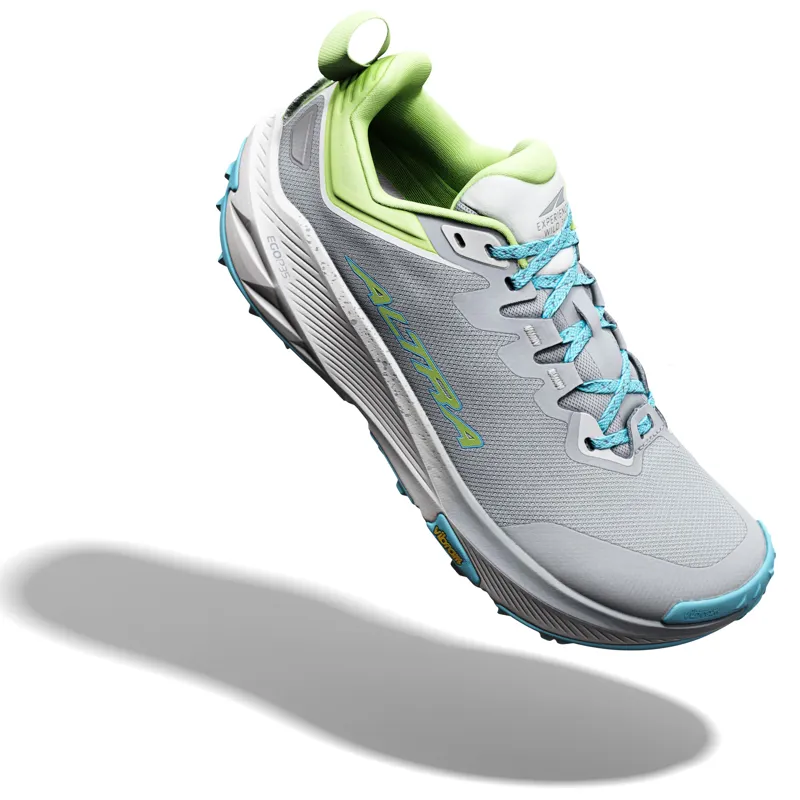 Altra Womens Experience Wild 3+ Trail Shoes - High Rise-Sharp Green-B-3