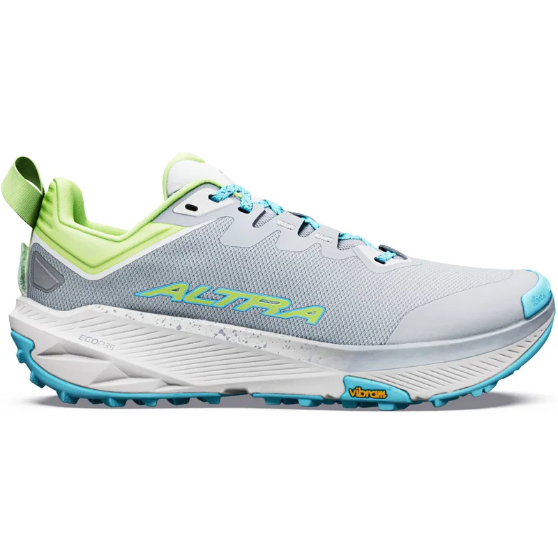 Altra Womens Experience Wild 3+ Trail Shoes - High Rise-Sharp Green-B