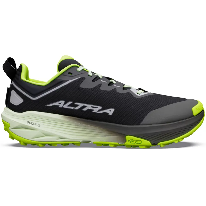 Altra Mens Experience Wild 3+ Trail Shoes - Black-Silver-Acid Lime