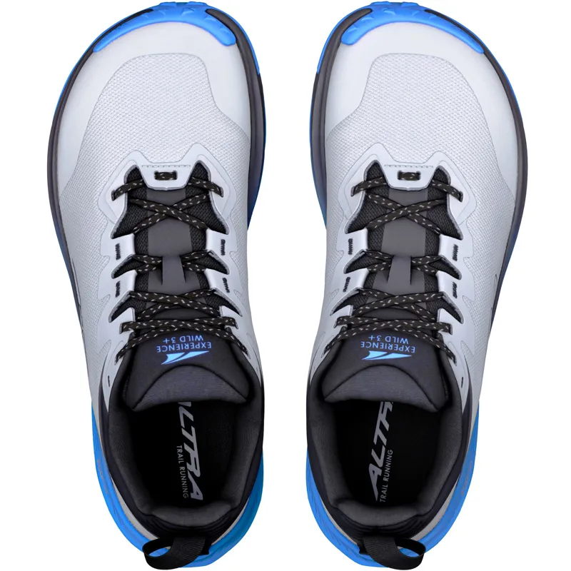 Altra Mens Experience Wild 3+ Trail Shoes - Ultimate Grey-Silver-Super Sonic-4