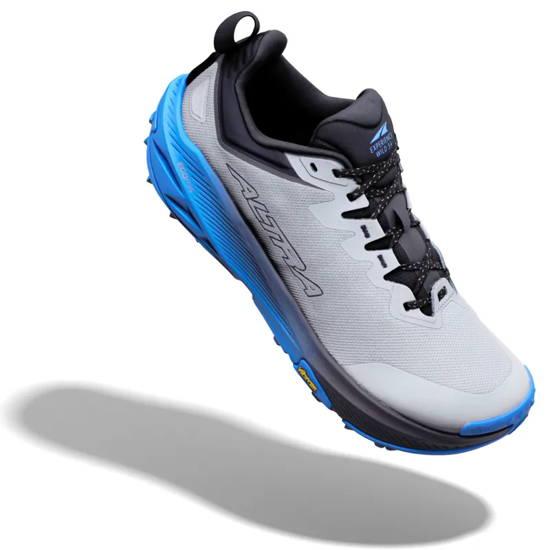 Altra Mens Experience Wild 3+ Trail Shoes - Ultimate Grey-Silver-Super Sonic-3