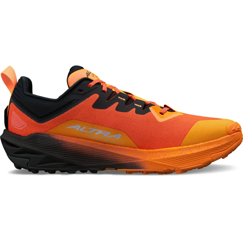 Altra Mens Experience Wild 3+ Trail Shoes - Black-Orange-2