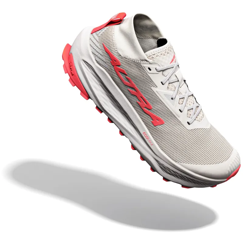Altra Mens Olympus 275 HILO Trail Shoes - Vaporous Gray-Fiery Coral-3