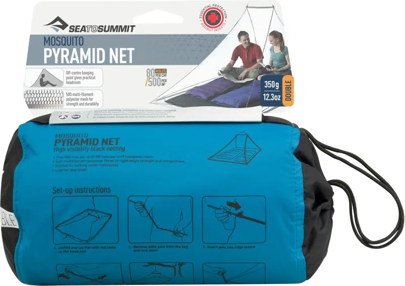 Sea To Summit Mosquito Pyramid Net - Double-12