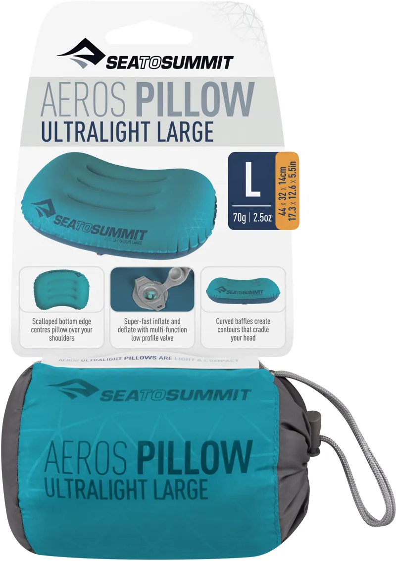 Sea To Summit Aeros Ultralight Pillow - Large-6