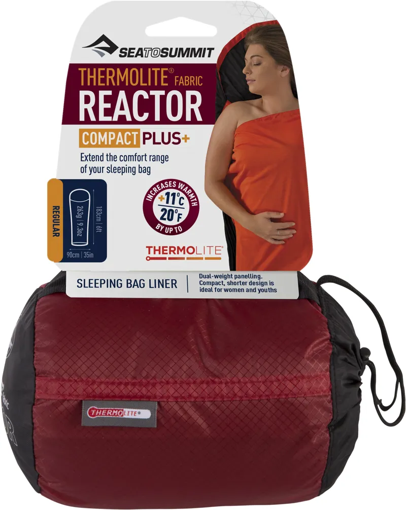 Sea To Summit Thermolite Reactor Compact Plus Sleeping Bag Liner-5