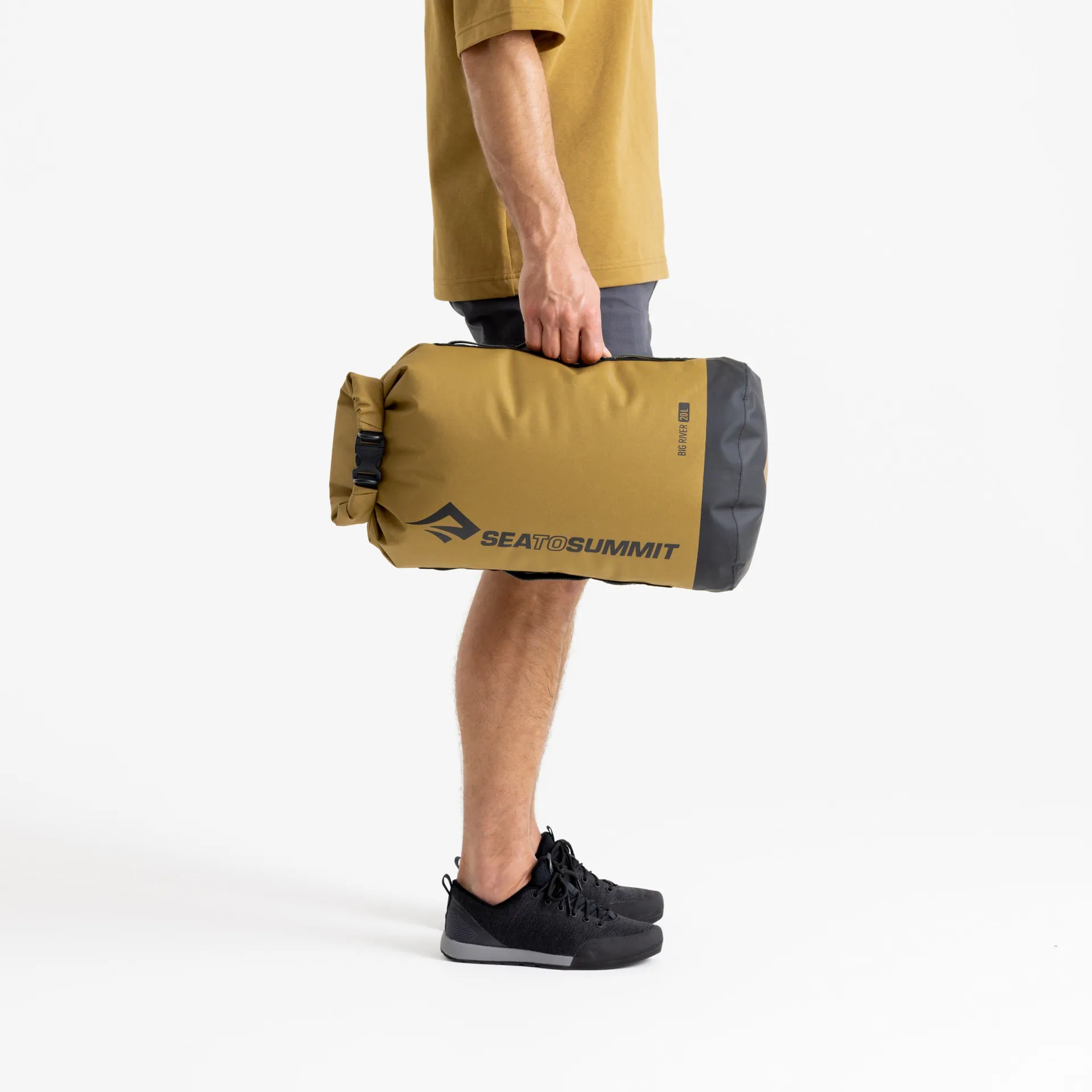 Sea To Summit Big River Dry Bag 13L Dull Gold Packing Bags