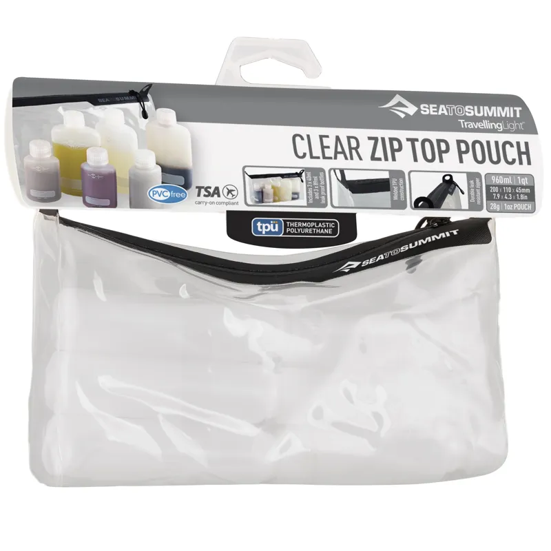 Sea To Summit TPU Clear Ziptop Pouch-4