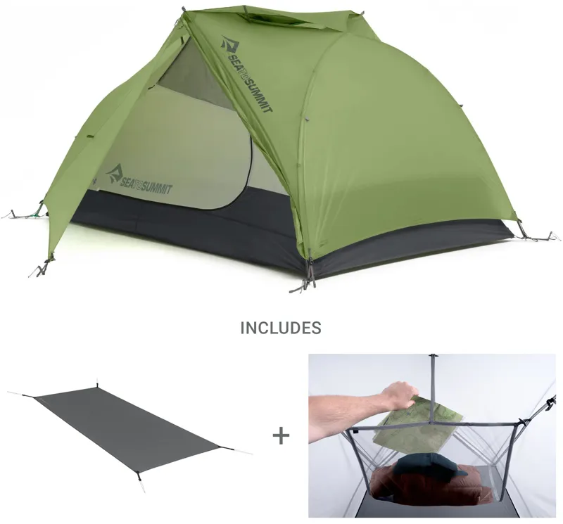Sea To Summit Telos TR2 PLUS Tent Package - Green