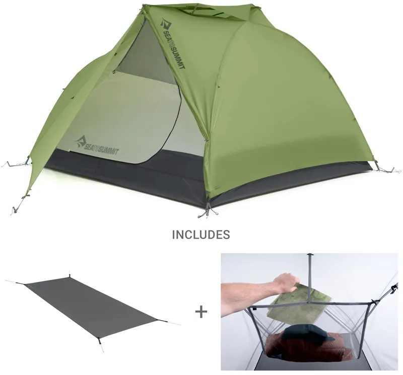 Sea To Summit Telos TR3 PLUS Tent Package - Green