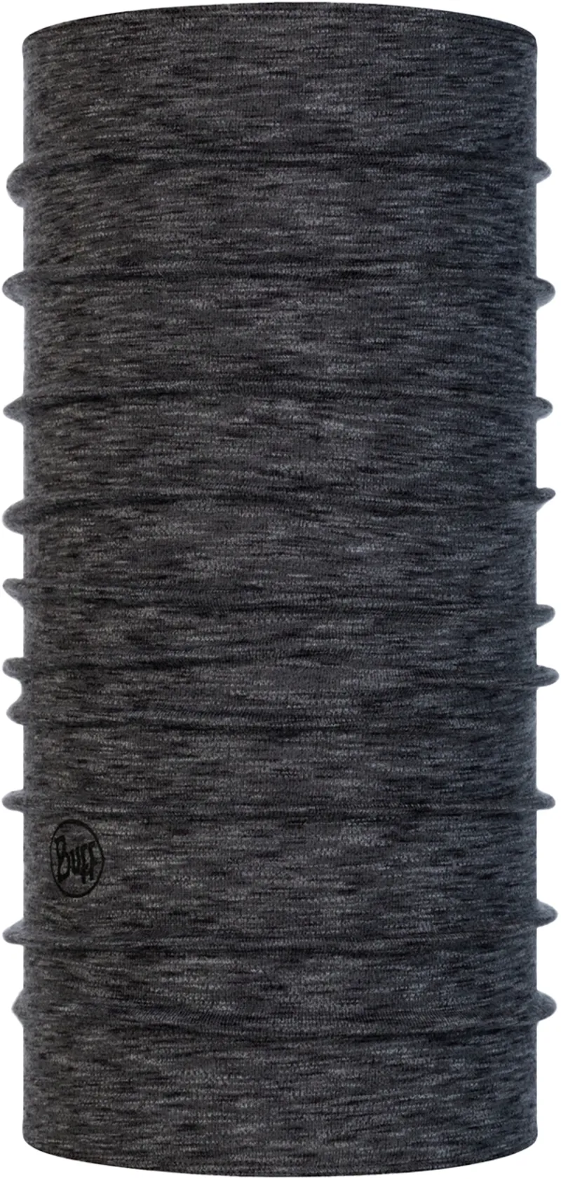 Buff Midweight Merino Wool Buff - Graphite Multi Stripes