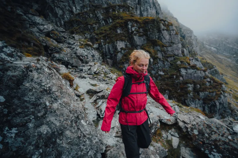 Rab Womens Downpour Jacket - Watermelon-5