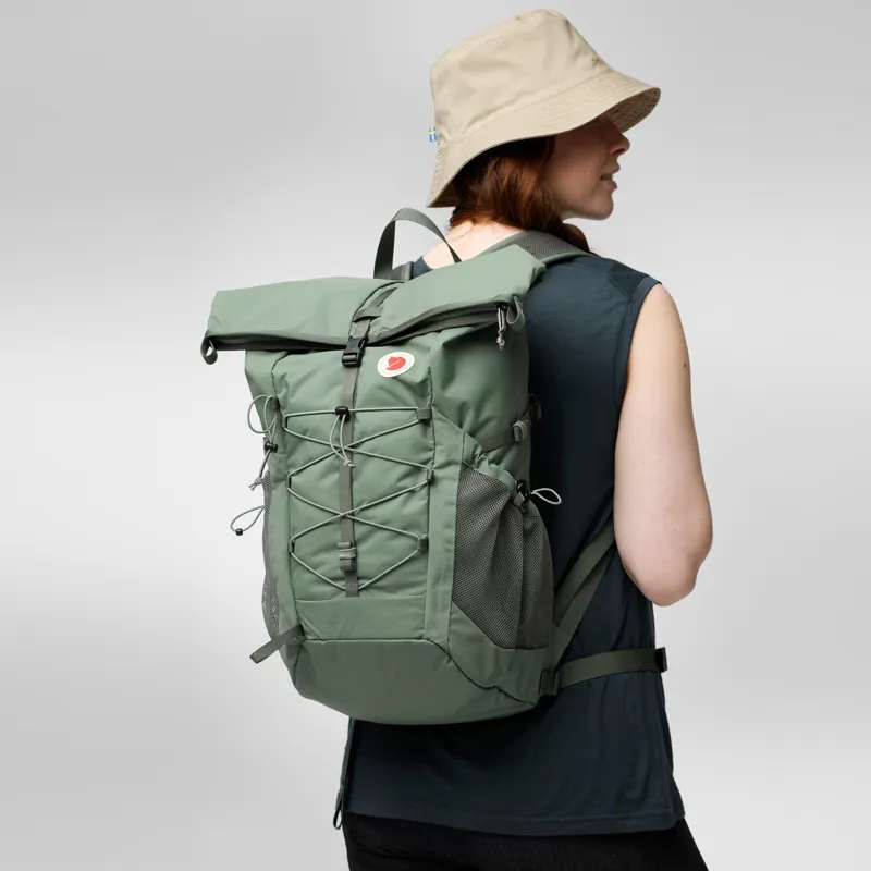 Fjallraven Abisko Hike Foldsack - Patina Green-4