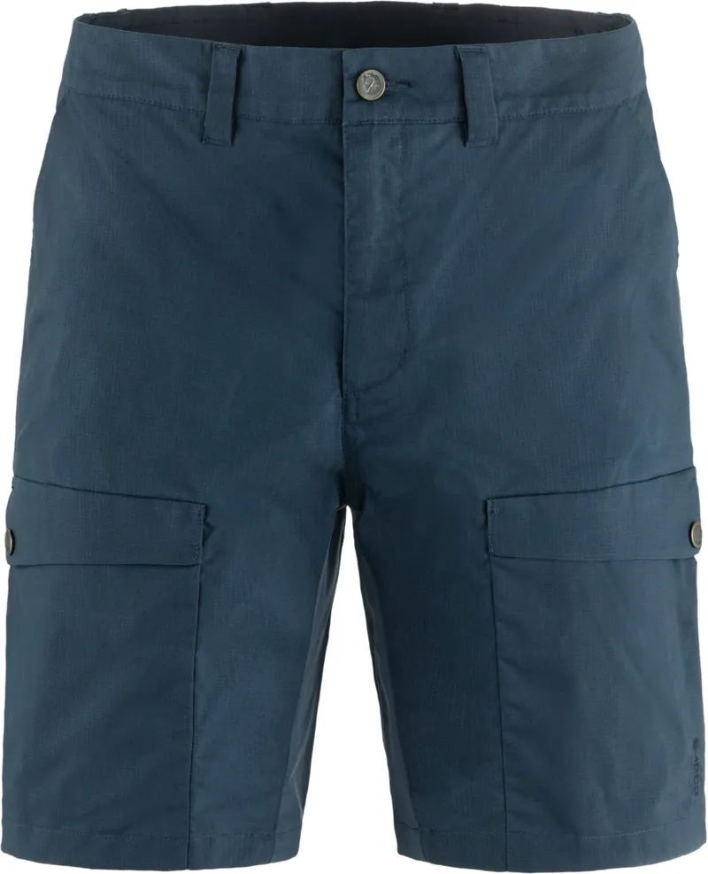Fjallraven Mens Abisko Hybrid Trail Shorts - Navy