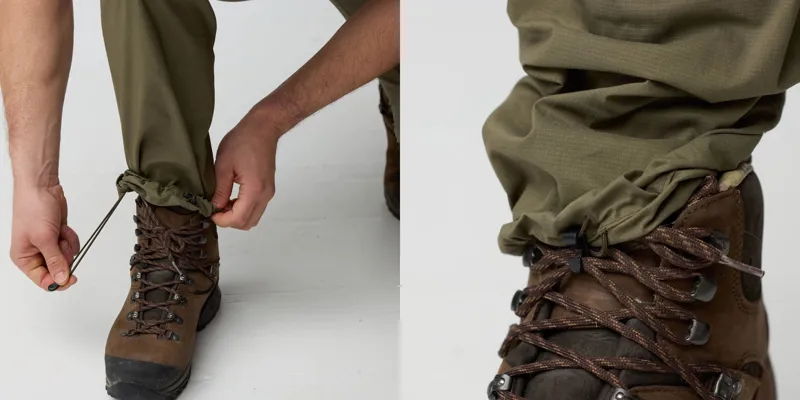 Fjallraven Mens Abisko Hybrid Trail Trousers - Black-11