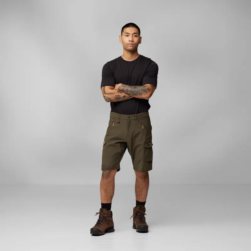 Fjallraven Mens Abisko Shorts - Buckwheat Brown-2
